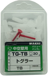 WAKAI 中空壁用 トグラー TB 30本入り TG-TB