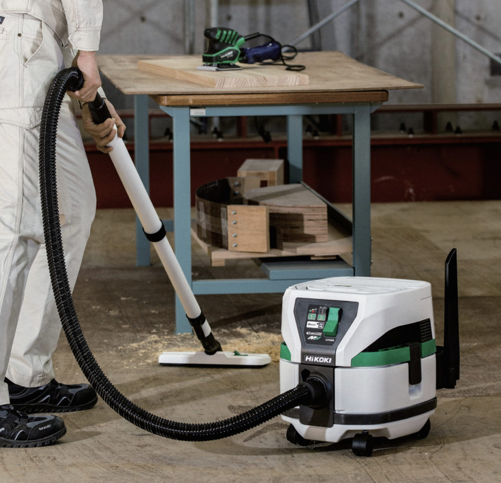 高価値】 HiKOKI ハイコーキ 電動工具用集じん機 粉じん専用 集じん容量8L 電動工具接続可 タンク形状変更 お掃除セット付き RP80YD L 